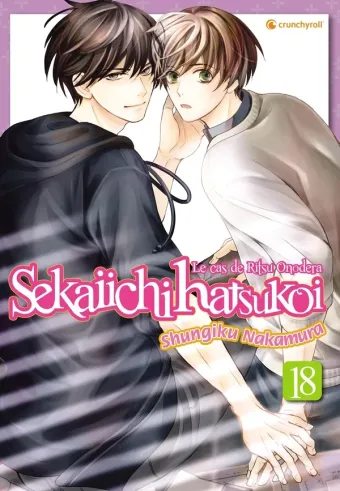 Couverture du manga Sekaiichi hatsukoi – le cas de Ritsu Onodera Tome 18