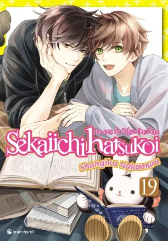 Couverture du manga Sekaiichi hatsukoi – le cas de Ritsu Onodera Tome 19