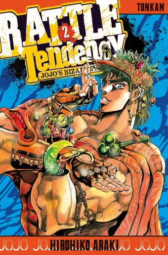 Couverture du manga Battle tendency Tome 2, « La gemme rouge d'Asia »