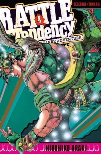 Couverture du manga Battle tendency Tome 4, « Jusqu'au ravin mortel ! »