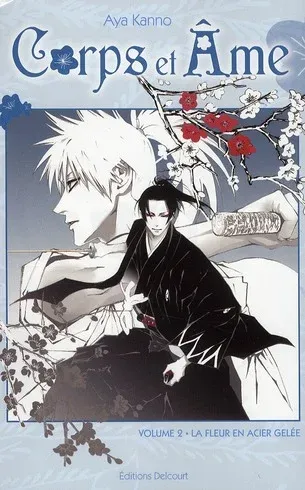 Couverture du manga Corps et âme Tome 2, « La fleur en acier gelée »