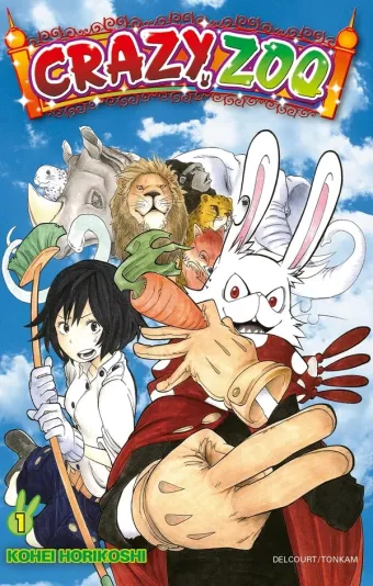 Couverture du manga Crazy zoo Tome 1