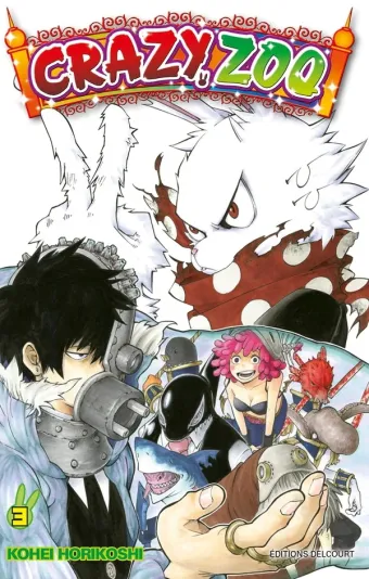 Couverture du manga Crazy zoo Tome 3