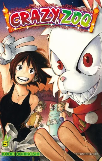 Couverture du manga Crazy zoo Tome 5