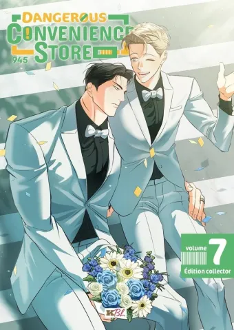 Couverture du manga Dangerous Convenience Store Tome 7, « Édition collector »