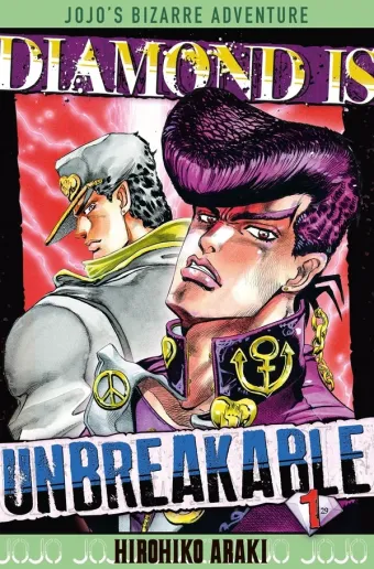 Couverture du manga Diamond is unbreakable – Jojo’s bizarre aventure Tome 1