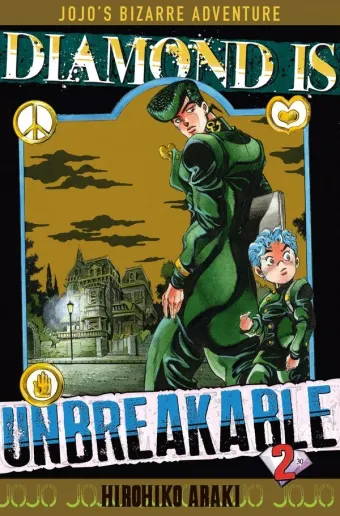 Couverture du manga Diamond is unbreakable – Jojo’s bizarre aventure Tome 2