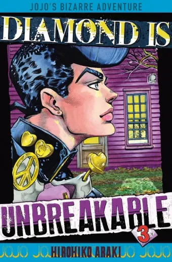 Couverture du manga Diamond is unbreakable – Jojo’s bizarre aventure Tome 3