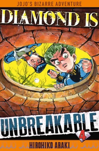 Couverture du manga Diamond is unbreakable – Jojo’s bizarre aventure Tome 4