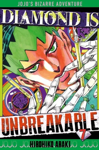 Couverture du manga Diamond is unbreakable – Jojo’s bizarre aventure Tome 7