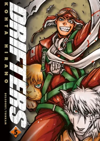 Couverture du manga Drifters Tome 5