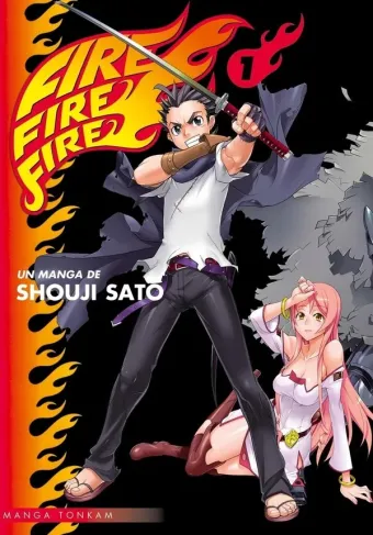Couverture du manga Fire fire fire Tome 1