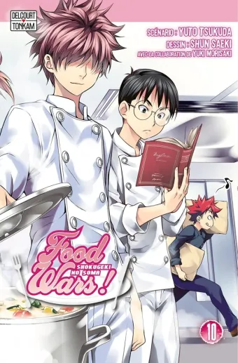 Couverture du manga Food wars ! Tome 10, « Les termes du combat »