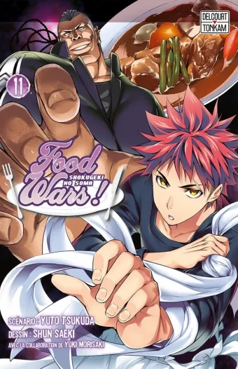 Couverture du manga Food wars ! Tome 11, « Demain sera un autre jour »