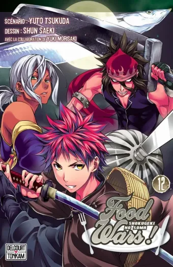 Couverture du manga Food wars ! Tome 12, « Souvenirs du clair de lune »