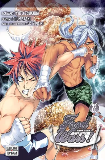 Couverture du manga Food wars ! Tome 22, « La revanche des rivaux »