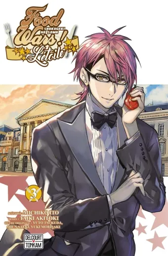 Couverture du manga Food wars ! Tome 3, « La recette parfaite »