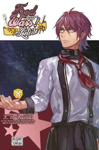 Couverture du manga Food wars ! Tome 7, « Souvenirs de bataille »