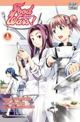 Couverture du manga Food wars ! Tome 9, « Génération diamant »