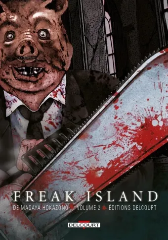 Couverture du manga Freak island Tome 2