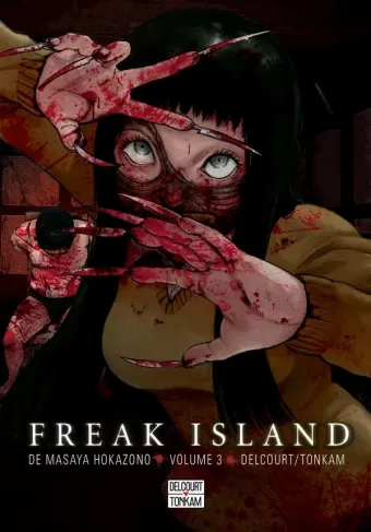 Couverture du manga Freak island Tome 3