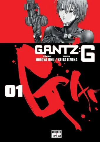 Couverture du manga Gantz G Tome 1, « Gantz G »