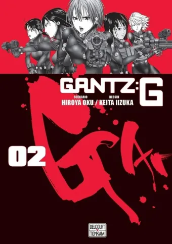 Couverture du manga Gantz G Tome 2