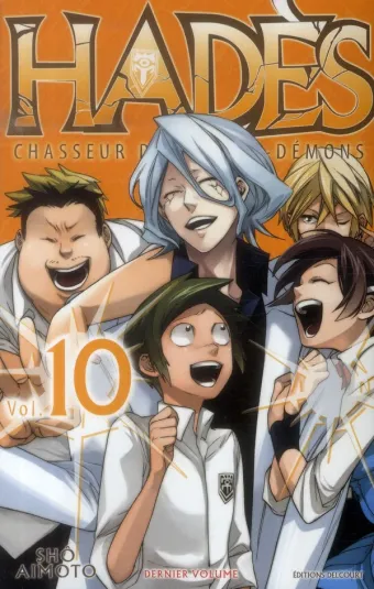 Couverture du manga Hadès, chasseur de psycho-démons Tome 10