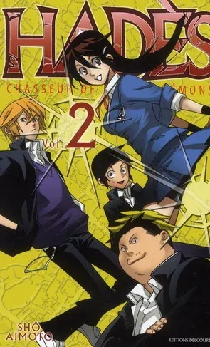 Couverture du manga Hadès, chasseur de psycho-démons Tome 2
