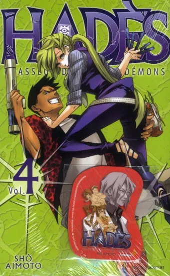 Couverture du manga Hadès, chasseur de psycho-démons Tome 4
