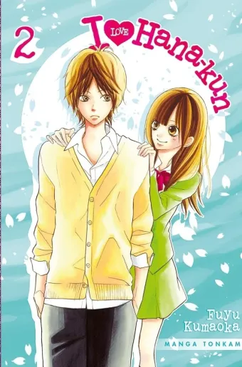 Couverture du manga I love Hana-kun Tome 2