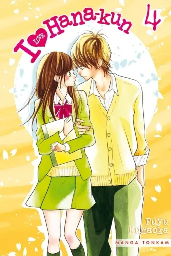 Couverture du manga I love Hana-kun Tome 4