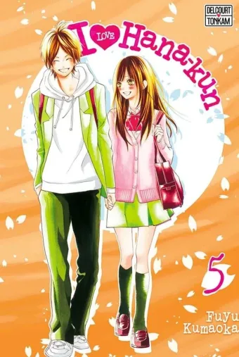 Couverture du manga I love Hana-kun Tome 5
