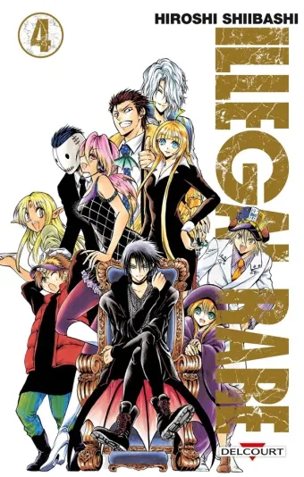 Couverture du manga Illegal rare Tome 4