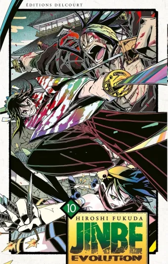 Couverture du manga Jinbe évolution Tome 10