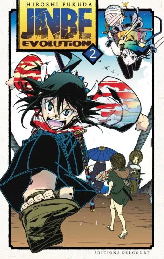 Couverture du manga Jinbe évolution Tome 2