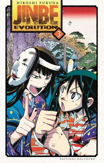 Couverture du manga Jinbe évolution Tome 3