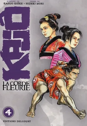 Couverture du manga Kajô – la corde fleurie Tome 4