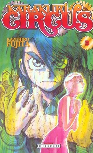 Couverture du manga Karakuri circus Tome 3