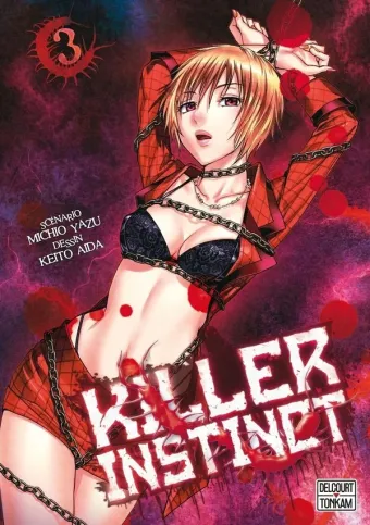 Couverture du manga Killer instinct Tome 3