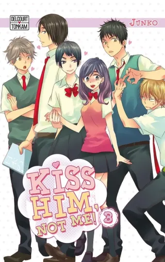 Couverture du manga Kiss him, not me ! Tome 3