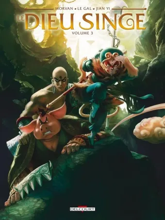 Couverture du manga Le dieu singe Tome 3
