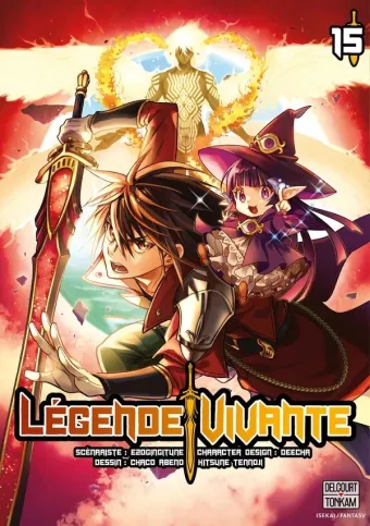 Couverture du manga Légende vivante Tome 15