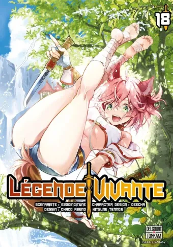 Couverture du manga Légende vivante Tome 18