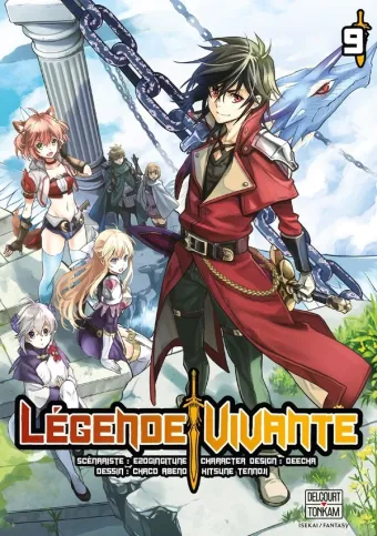 Couverture du manga Légende vivante Tome 9