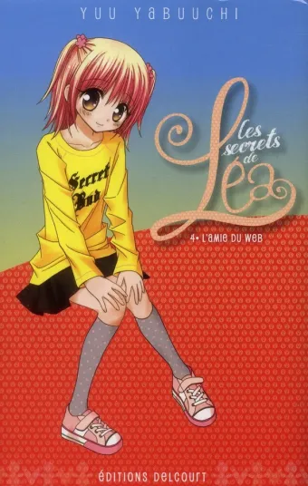 Couverture du manga Les secrets de Léa Tome 4, « L'amie du Web »