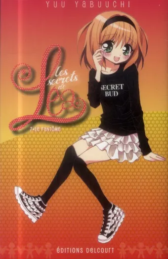 Couverture du manga Les secrets de Léa Tome 7, « Le fantôme »