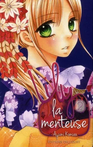Couverture du manga Lily la menteuse Tome 2