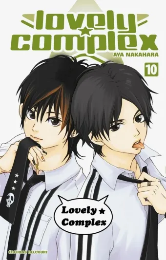 Couverture du manga Lovely complex Tome 10