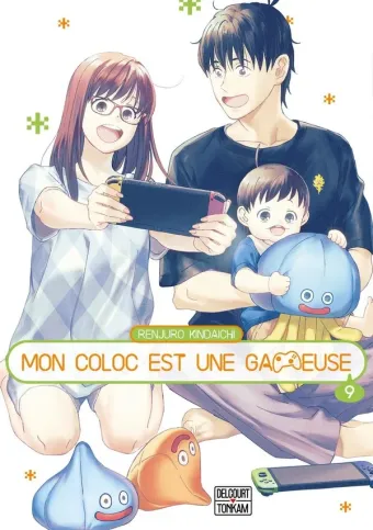 Couverture du manga Mon Coloc est une Gameuse Tome 9